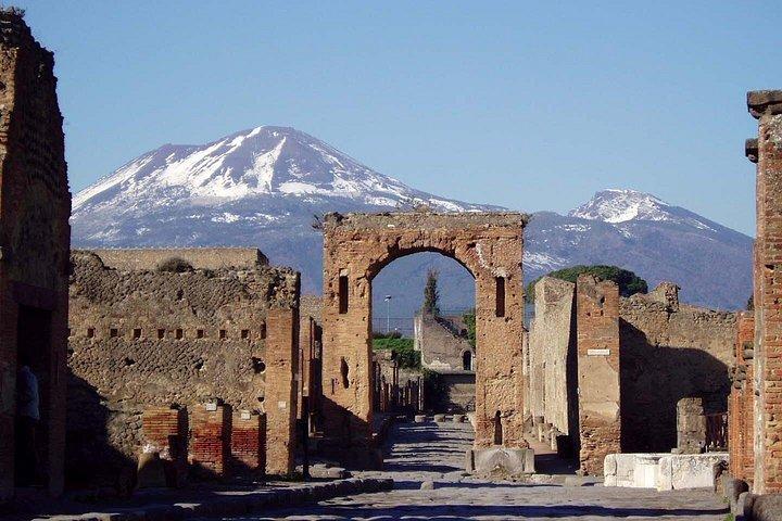 Pompeji Skip-The-Line mit Lunch & WineTasting aus Rom