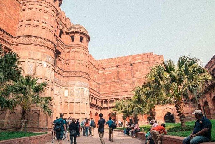 From Goa: Golden Triangle Private Tour with Flight & Hotels
