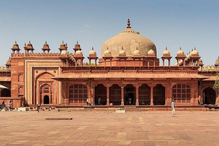 Sunrise Taj com Fatehpur Sikri & Abhaneri de Agra a Jaipur