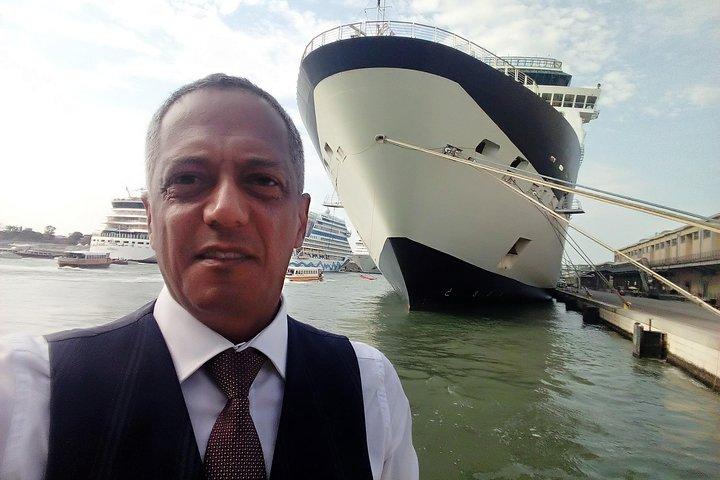 Privat transfer, Silver Moon, Venedig kryssningsterminal, Marco Polo flygplats