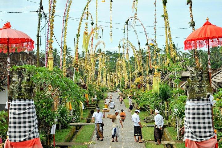 Tukad Cepung Waterfall-Penglipuran Village-BESAKIH 'Bali Mother Temple'