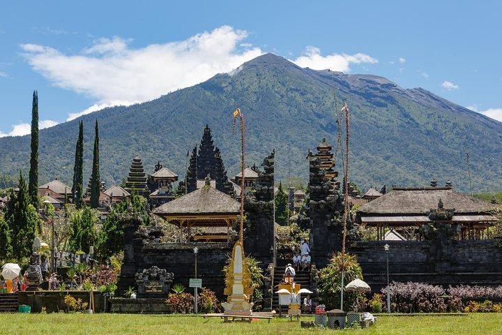 Tukad Cepung Waterfall-Penglipuran Village-BESAKIH 'Bali Mother Temple'