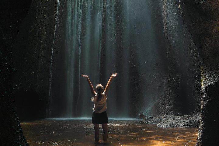 Tukad Cepung Waterfall-Penglipuran Village-BESAKIH 'Bali Mother Temple'