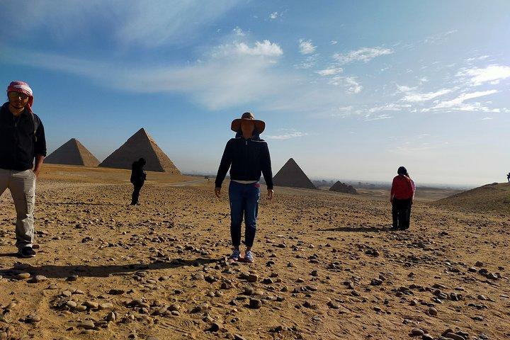 visita guiada privada Pirâmides de Gizé, Esfinge e Museu Egípcio