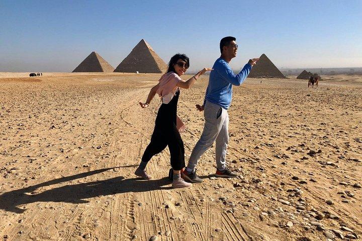 Private Cairo Best tour Pyramides, Musée, Vieux Caire et bazar