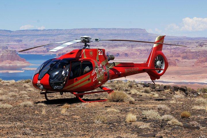 Grand Canyon Skywalk-tur og helikopterflyvning på spansk