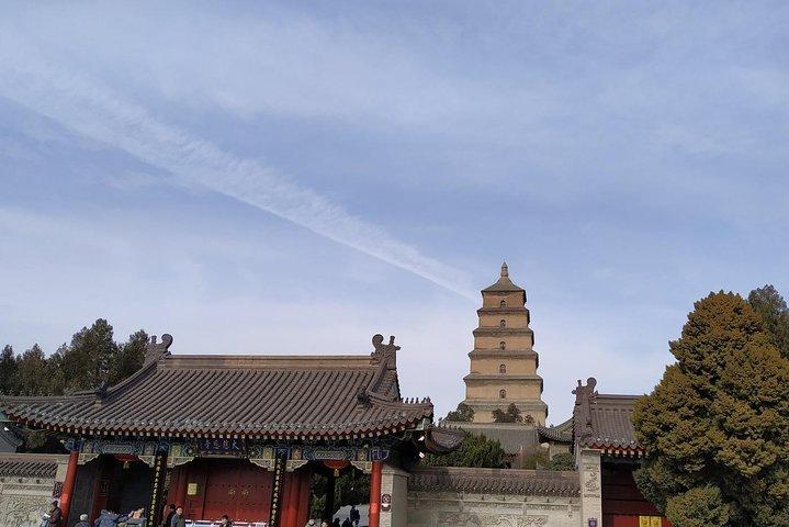 Xian City Wall en Big Wild Goose Pagoda Tour met luchthaventransfer