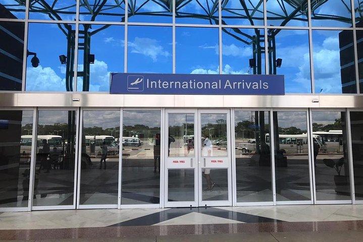 Victoria Falls: Privat lufthavn til hoteloverførselsservice