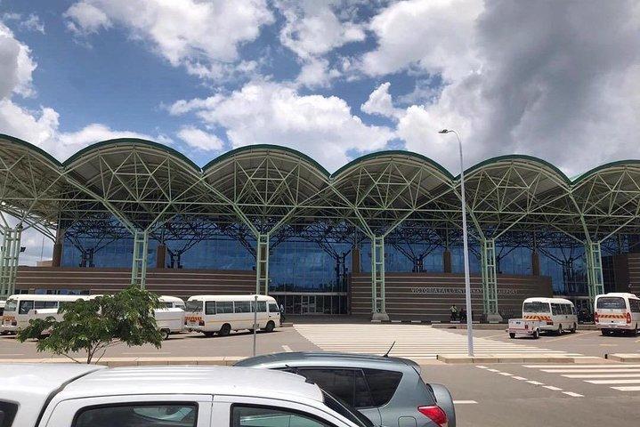 Victoria Falls: Privat lufthavn til hoteloverførselsservice