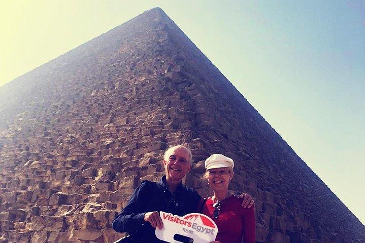Excursion privée d'une demi-journée aux pyramides et au vieux Caire