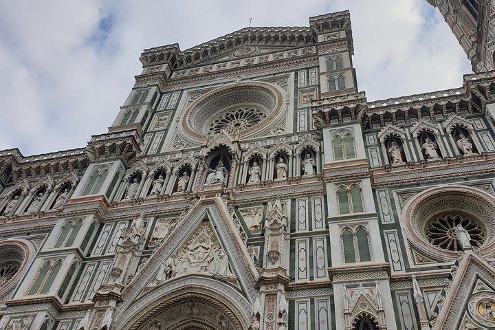 Bevorzugter Einlass: Kathedrale von Florenz und Nahaufnahme der Fresken