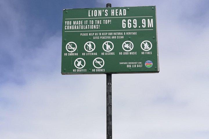 Camine por Table Mountain o Lions Head en Ciudad del Cabo como un local