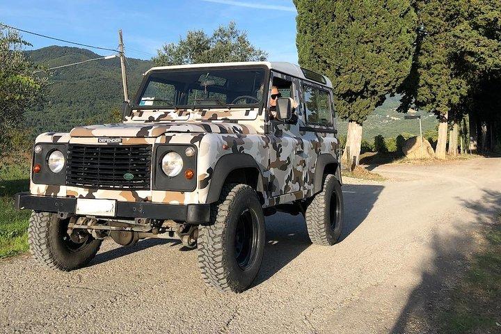 Safari de vinho privado! Off-Road, almoço em vinícola na Toscana!