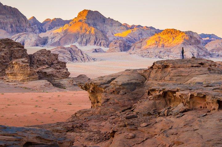 Esperienza beduina durante la notte da Martian Wadi Rum da Amman