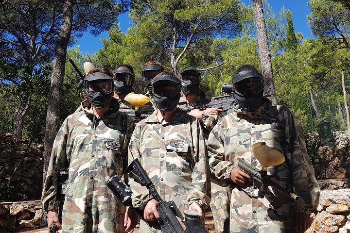 Paintball en la isla de Hvar