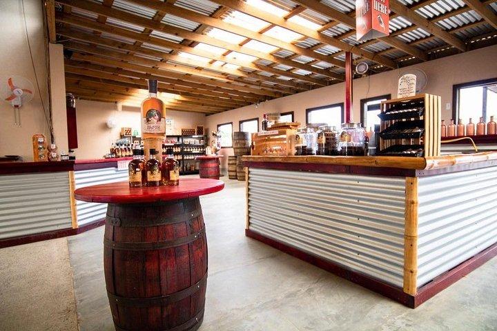 Excursão de meio dia em Roatan com visita às fábricas de cervejas, rum e chocolate