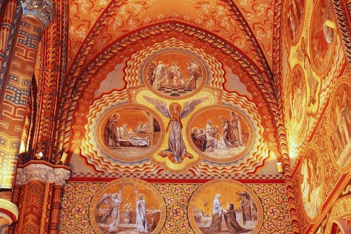 Excursão ao distrito do castelo com ingresso para a Igreja de Matias, bolo e café
