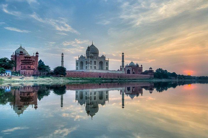 Tour di Taj Mahal e Forte di Agra da Delhi in treno espresso