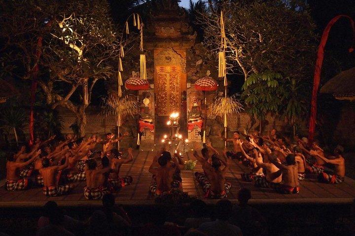 Private Chartered Car to Bali Temples With Kecak Fire Dance
