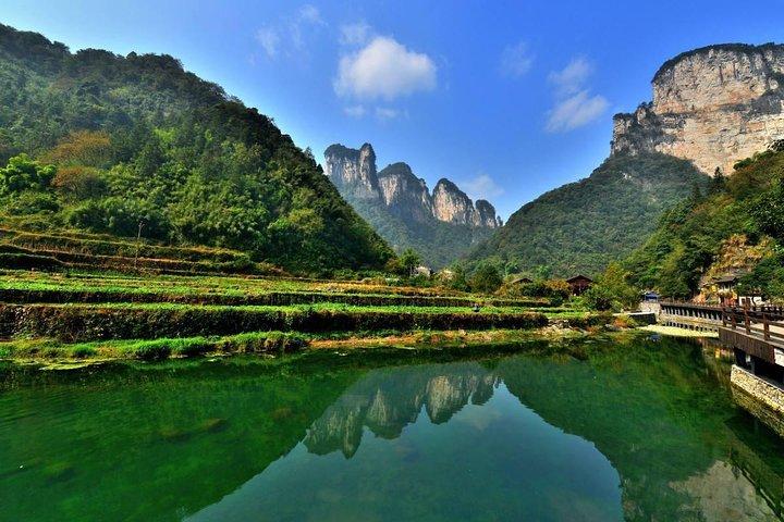 Tour privato di un giorno: antico villaggio etnico di Tujia di Shiyanping da Zhangjiajie