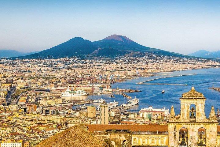 ポンペイ遺跡とナポリのプライベート ツアー、ランチとローマからのワイン テイスティング付き