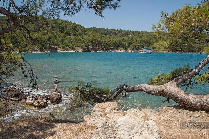 Iate pirata em Kemer com discoteca e almoço