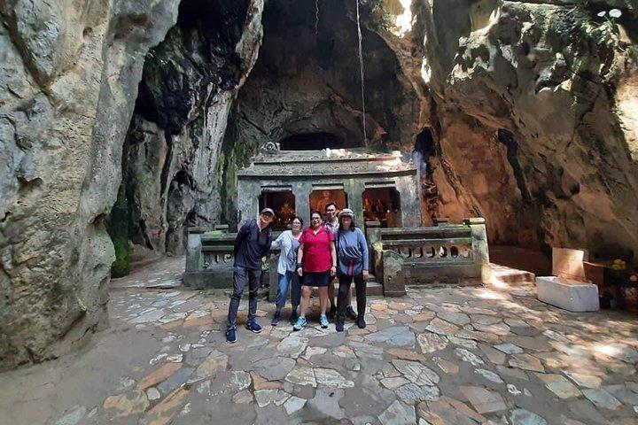 Marble Mountains-korg båttur till Coconut Jungle och Hoi An City