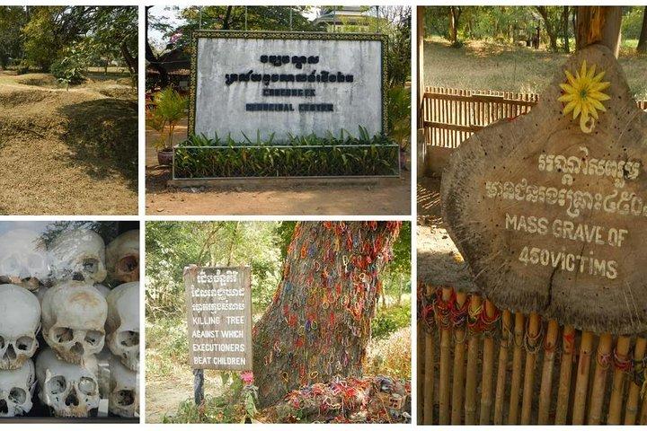 プノンペン シティ ツアー、シルバー パゴダ、虐殺博物館、キリング フィールド