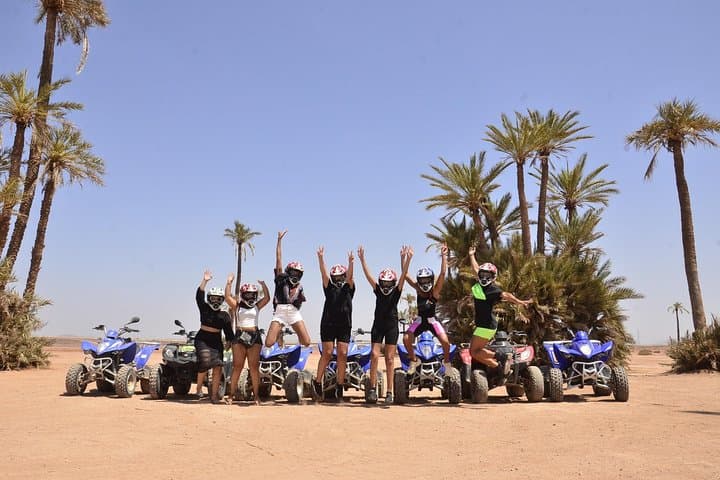 From Marrakech: Palm Grove Quad Bike and Camel Ride Tour