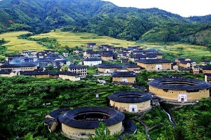 Private Layover Tour nach Yongding Hakka Tulou vom Flughafen Xiamen oder vom Kreuzfahrthafen