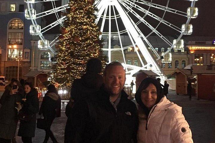 Panoramic Kyiv by Night Driving Tour with Private Guide