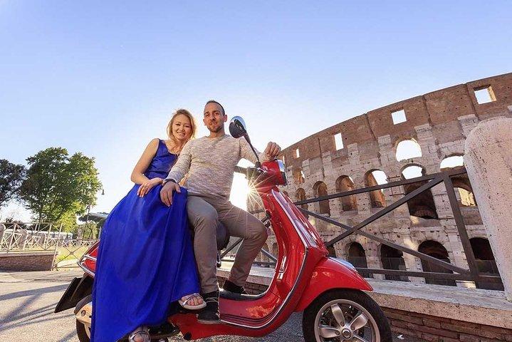 Vespa Primavera 125 cc Verhuur bij Rome 24 erts
