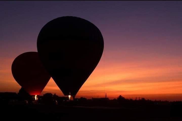 Expérience en montgolfière à Louxor
