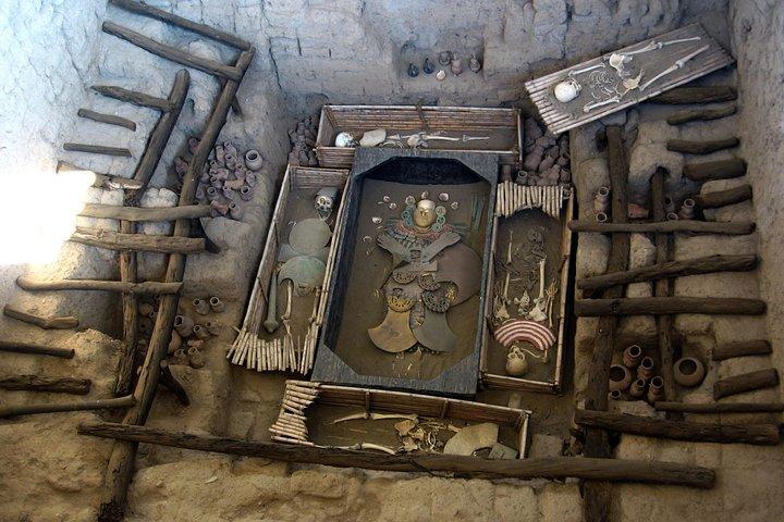 チクラヨプライベートツアー:シパン博物館、トゥクメ、ワカ・ラハダ
