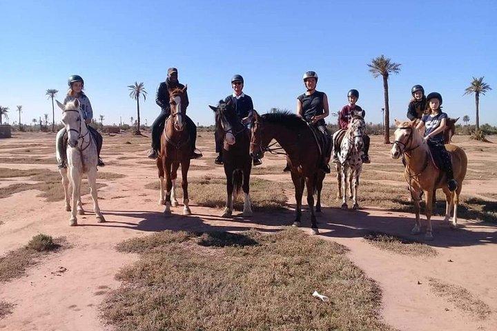 Horseback Riding in the Desert DE Marrakech with Guide
