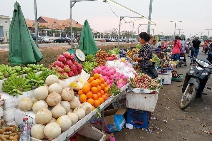 Visite nocturne de la rue privée de Siem Reap