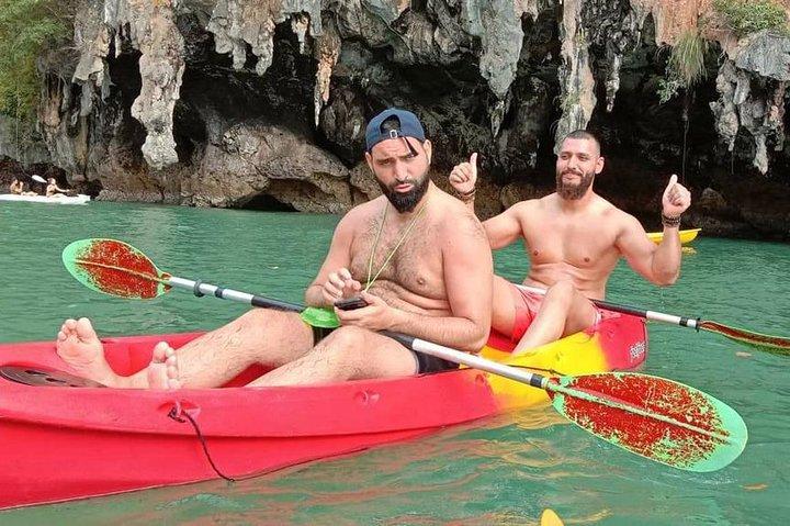 Excursion d'une journée complète en kayak dans la grotte de la mer et la mangrove au départ de Koh Lanta