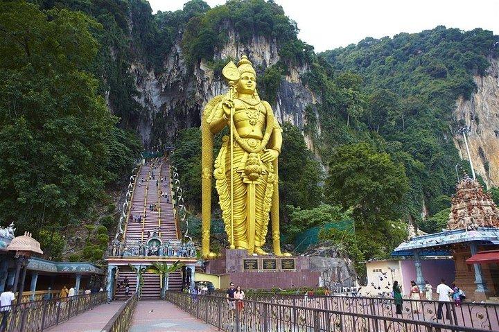 City tour privado de dia inteiro em Kuala Lumpur com as cavernas de Batu