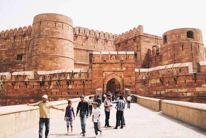Excursión de Delhi a Agra Taj Mahal y Agra Fort en Gatimaan Express