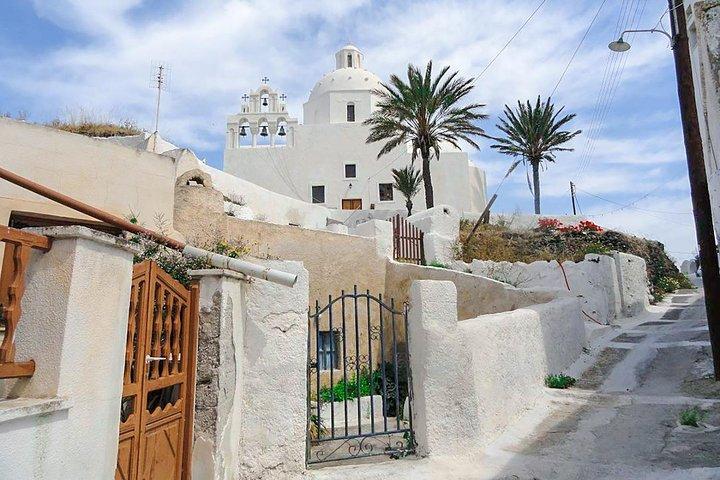 Destaques de Santorini e excursão privada com degustação de vinhos