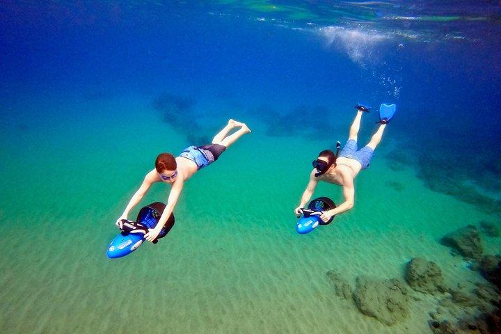 タートルタウン水中スクーターシュノーケリングツアー（写真＋動画）