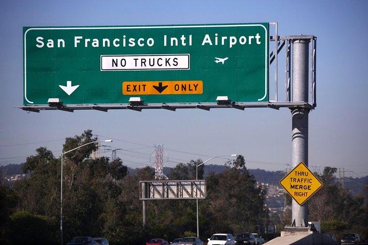 Transferência privada do aeroporto de San Francisco Union Square para SFO