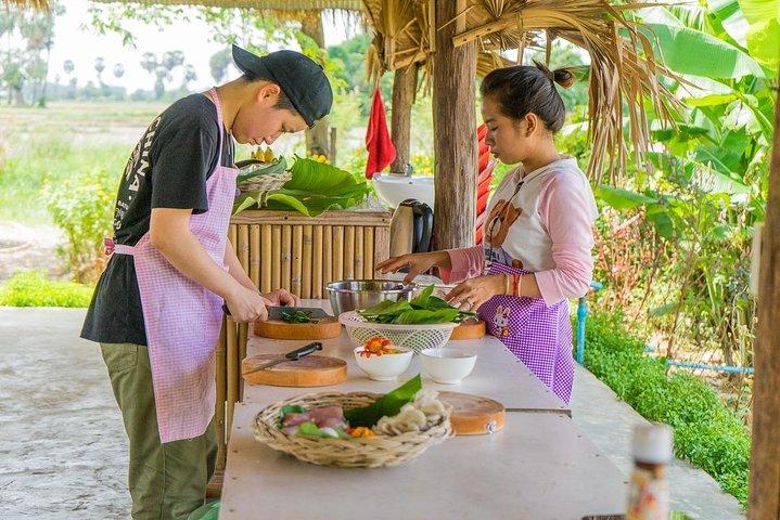 Phnom Penh Silk Island Fiets- en Culinair Avontuur