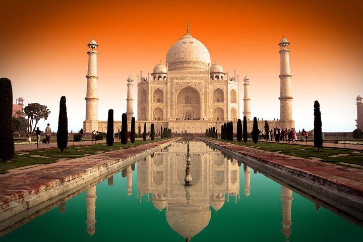 Tour di un giorno del forte di Taj Mahal Agra da Nuova Delhi