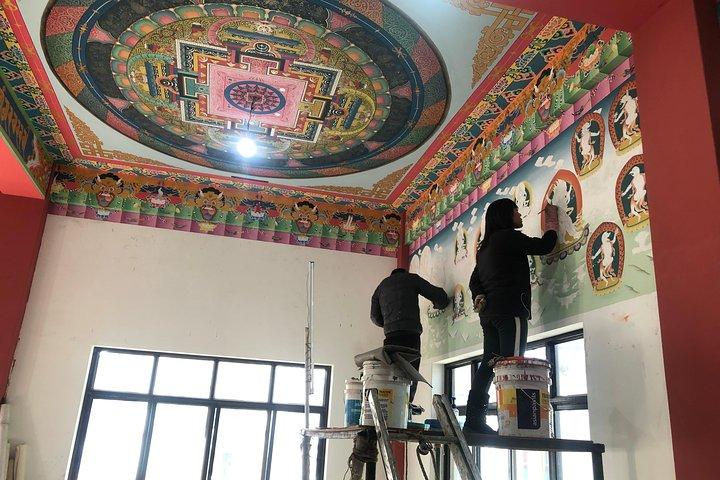 カトマンズ旧市街、ユネスコ遺産のダルバール広場と生ける女神