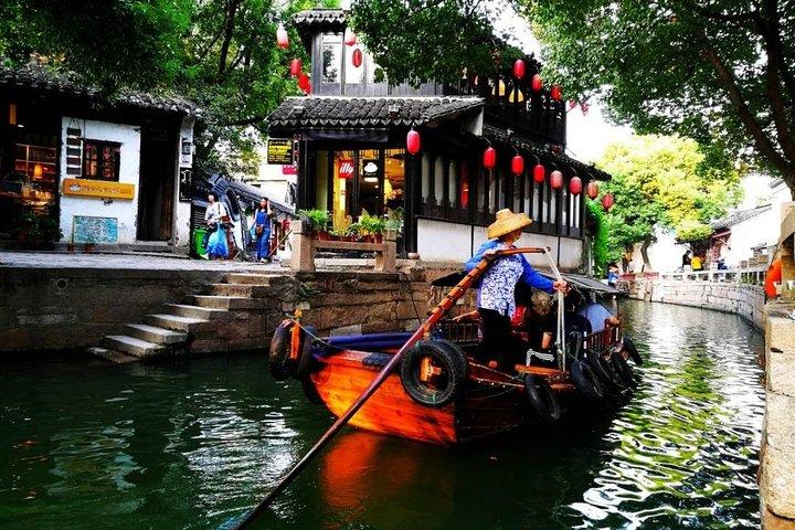 2-Day Private Hangzhou and Suzhou Tour Include Tongli Water Town from Shanghai