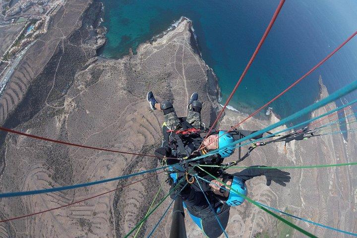 タンデムパラグライディングフライト　テネリフェ島南部
