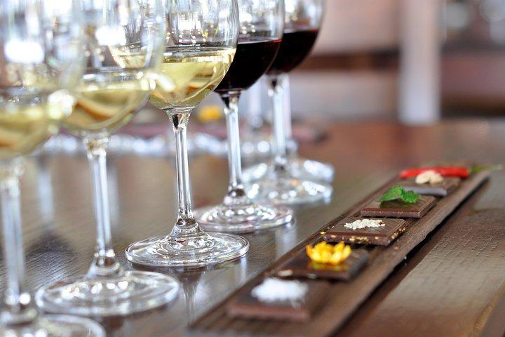 Tour completo di vino e olive per il formaggio al cioccolato di Franschhoek