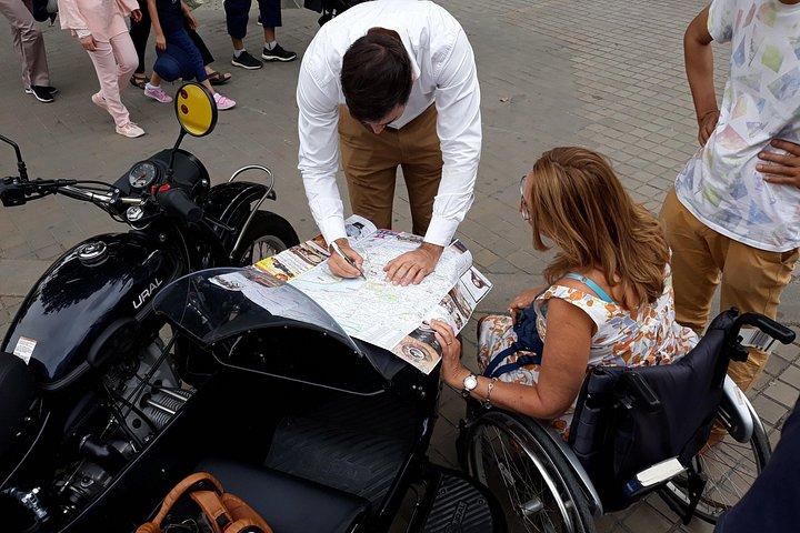 Bordeaux Sightseeing Privat Sidevogn guidet tur