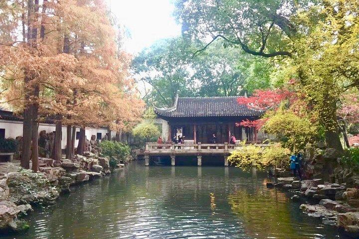 Zhujiajiao Water Town et la ville de Shanghai: excursion privée d'une journée